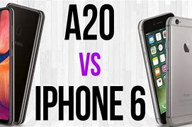 Image result for +iPhone S6 vs Samsumg A20