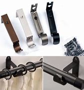 Image result for Window Curtain Rod Hooks