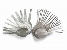 Image result for Double Sided Lock Pick Templates