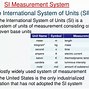 Image result for Units of Measurement