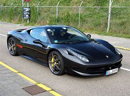 Image result for Black Ferrari Pics