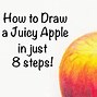 Image result for How to Draw a Nice Apple