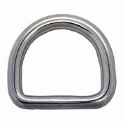Image result for Stainless Steel D-Ring W Clip