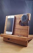 Image result for Simple Wooden Phone Stands