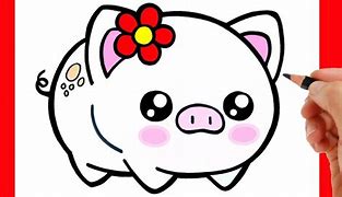 Image result for Cute and Easy Doodles of a Pig