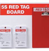 Image result for 5S Red Tag Board