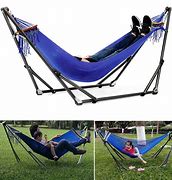 Image result for Foldable Hammock Stand