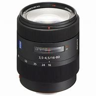 Image result for Sony Vario-Sonnar T* DT 16-80Mm F/3.5-4.5 ZA Lens