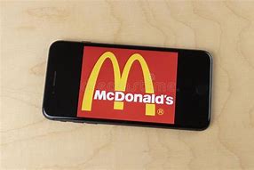 Image result for Phone with McDonald Logo