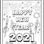 Image result for New Year's Day Coloring Pages