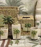 Image result for Palm Tree Bath Accessories