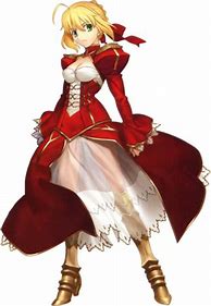 Image result for Red Saber Fate Stay Night