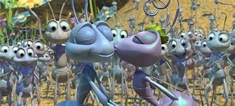 Image result for A Bug's Life Flik and Atta Kiss
