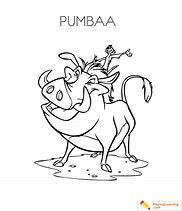 Image result for Coloring Pages Pumba