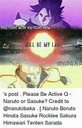 Image result for Naruto Beats Sasuke Meme