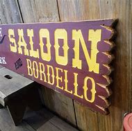 Image result for Western Olf Saloon Employee Only Sign