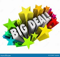 Image result for Big Deal Clip Art