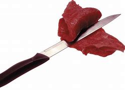 Image result for Knife Cutting Large Sausage