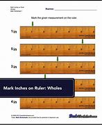 Image result for Measuring in Inches 1 through 12
