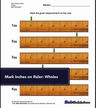 Image result for Inch Ruler Worksheet