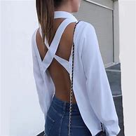 Image result for Backless Tops Open Back