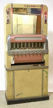 Image result for Art Deco Cigarette Vending Machine