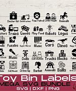 Image result for Parts Bin Labels Fre SVG