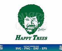Image result for Bob Ross Happy Trees Logo