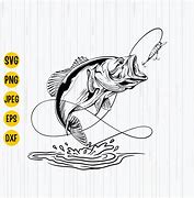 Image result for Bass Fishing Hook SVG