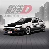 Image result for Trueno AE86 Initial D Style