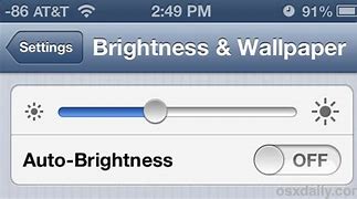 Image result for How to Change the Screen Brightness On iPhone