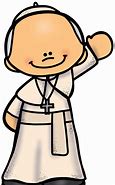 Image result for Cartoon Pope Hat and Robe