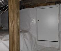 Image result for Attic Crawl Space Door