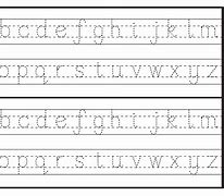 Image result for Alphabet Outline Traceable