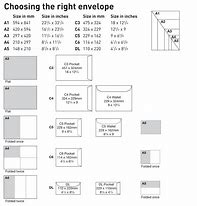 Image result for American Envelope Sizes