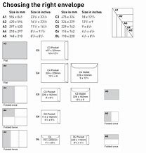 Image result for Standard 10 Envelope Actual Size