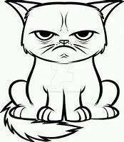 Image result for Grumpy Cat Coloring