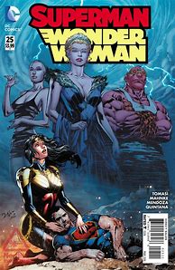 Image result for Superman Wonder Woman Cover