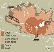 Image result for Mount St. Helens Diagram