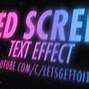 Image result for LED Screen Effect W