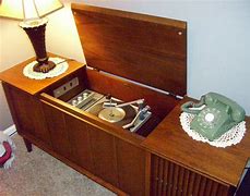Image result for Vintage Vinyl Record Player Cabinet