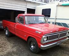 Image result for Old Red Ford Truck
