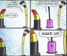 Image result for Humor About Makeup