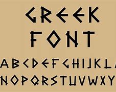 Image result for Greek Myth Font