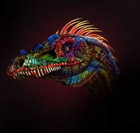 Image result for 3D Dinosaur Head