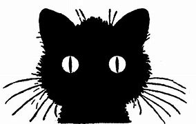 Image result for Halloween Black Cat Silhouette Clip Art