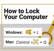 Image result for Always Lock Your Computer