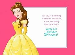 Image result for Happy 4th Birthday Disney Princess