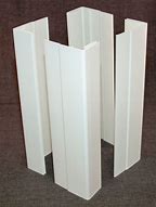 Image result for PVC Fence Post Covers
