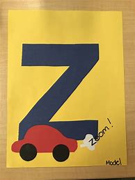 Image result for Letter Z Arts and Crafts